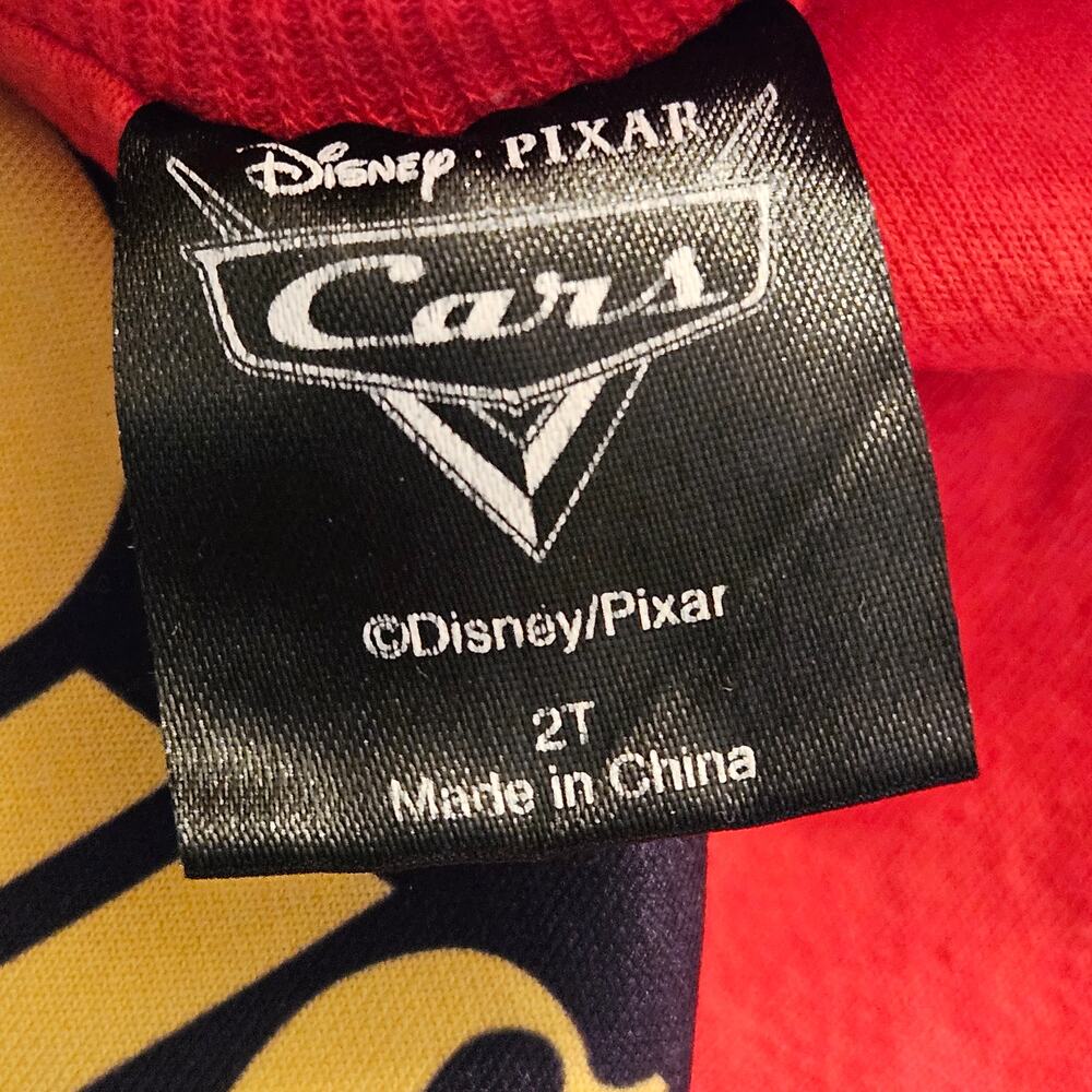 Disney Pixar Cars Lightning McQueen Bomber Jacket 2T - Picture 7 of 12